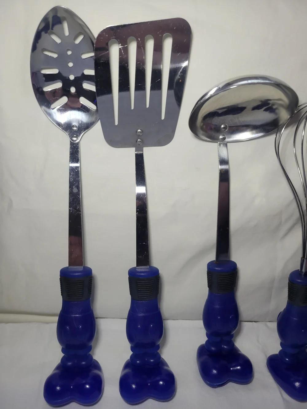 DISNEY Mickey Mouse Blue Kitchen Utensil Set - 6-Piece Home Kitchen Tools